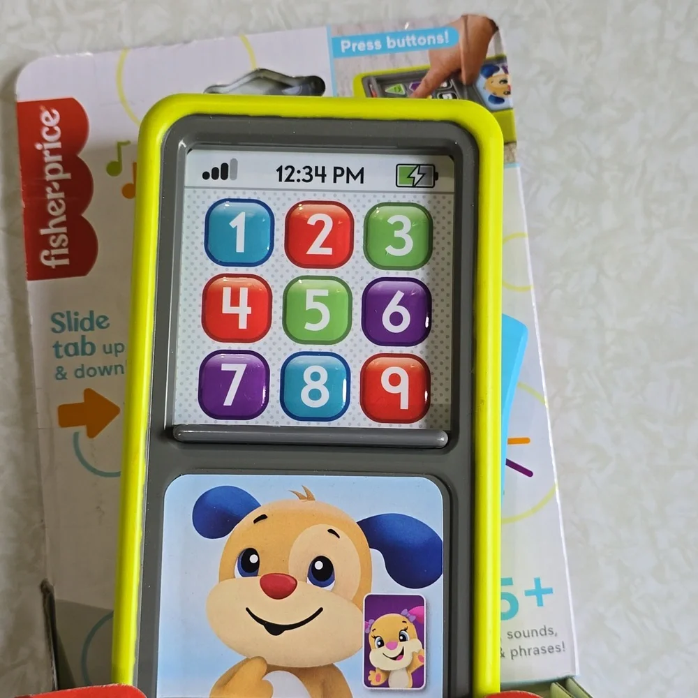 Laugh & Learn‎ 2-in-1 Slide to learn Smartphone NWT